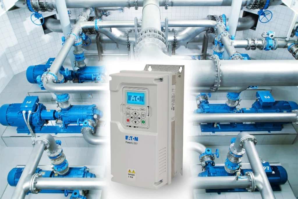 PowerXL DG1 değişken frekans sürücüsü, verimlilik ve nominal kısa devre akımı açısından bir pazar lideridir (kaynak: Eaton)