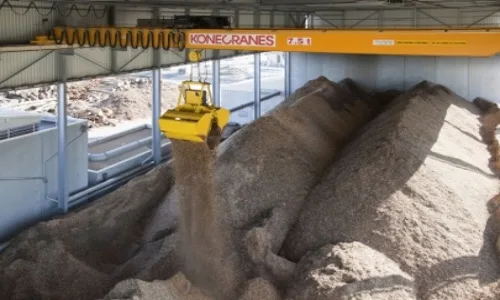 CXT Biyokütle vinci hem akıllı hem kompakt