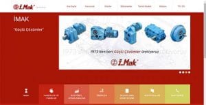 İMAK Redüktör’ün web sayfası yenilendi