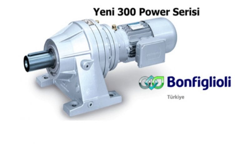 Yeni 300 Power Serisi planet redüktörler