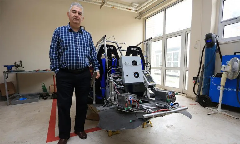 PAÜ’de yüzde 100 yerli elektrik motoru geliştirildi