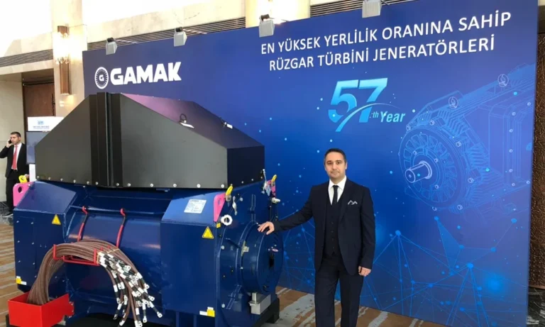 GAMAK gururla sunar: En yüksek yerlilik oranına sahip Rüzgâr Türbini Jeneratörleri