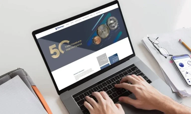 Dişsan Redüktör, 50. yılına yenilenen web tasarımıyla girdi
