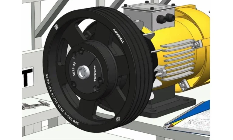 Konik burçlu kasnağın motor miline montaj ve demontajı
