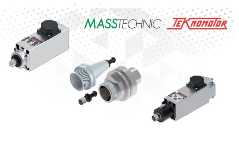 Teknomotor S.r.l markalı spindle motorları MASS TECHNIC güvencesiyle sanayinin hizmetinde