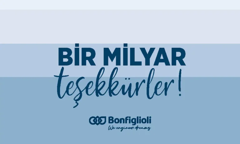 2021’de 1 milyar Euro satışa ulaşan Bonfiglioli, dünyaya hareket katıyor
