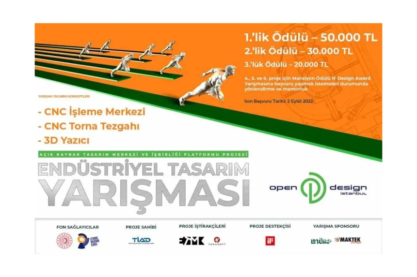 Open Design İstanbul Endüstriyel Tasarım Yarışması’nda başvurular başladıv