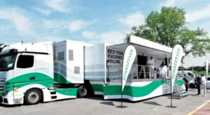 Schaeffler Lifetime Solutions Tırı İstanbul’a geldi, bakım şova döndü