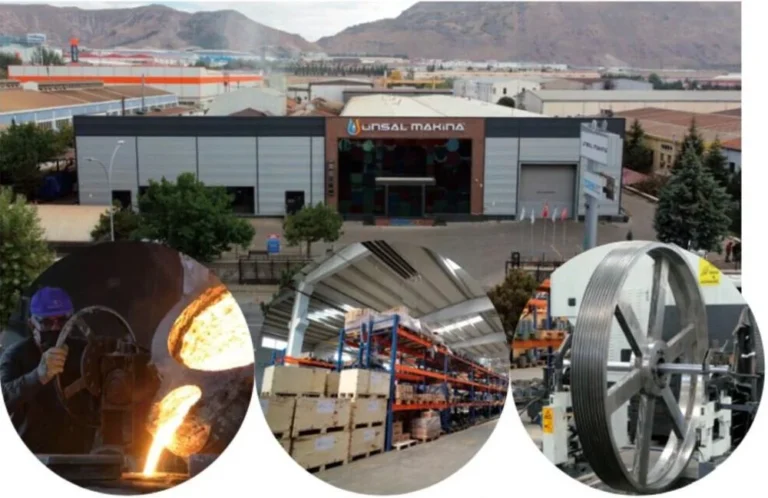 Burçlu kasnaklarda yüksek kalite ve güvenin adresi Ünsal Makina