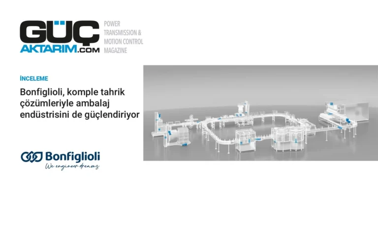 Bonfiglioli, komple tahrik çözümleriyle ambalaj endüstrisini de güçlendiriyor