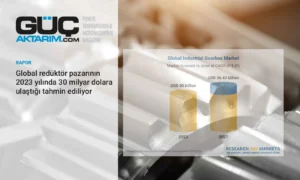 Global redüktör pazarının 2023 yılında 30 milyar dolara ulaştığı tahmin ediliyor