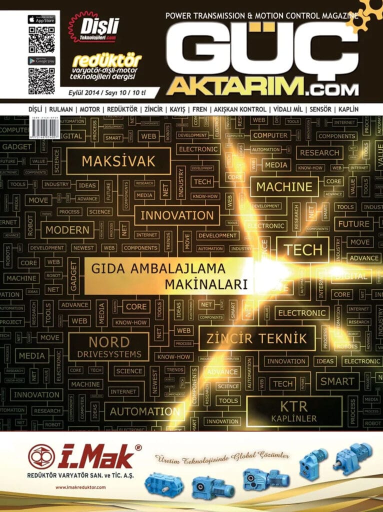 Güç Aktarım Eylül 2014 kapağı
