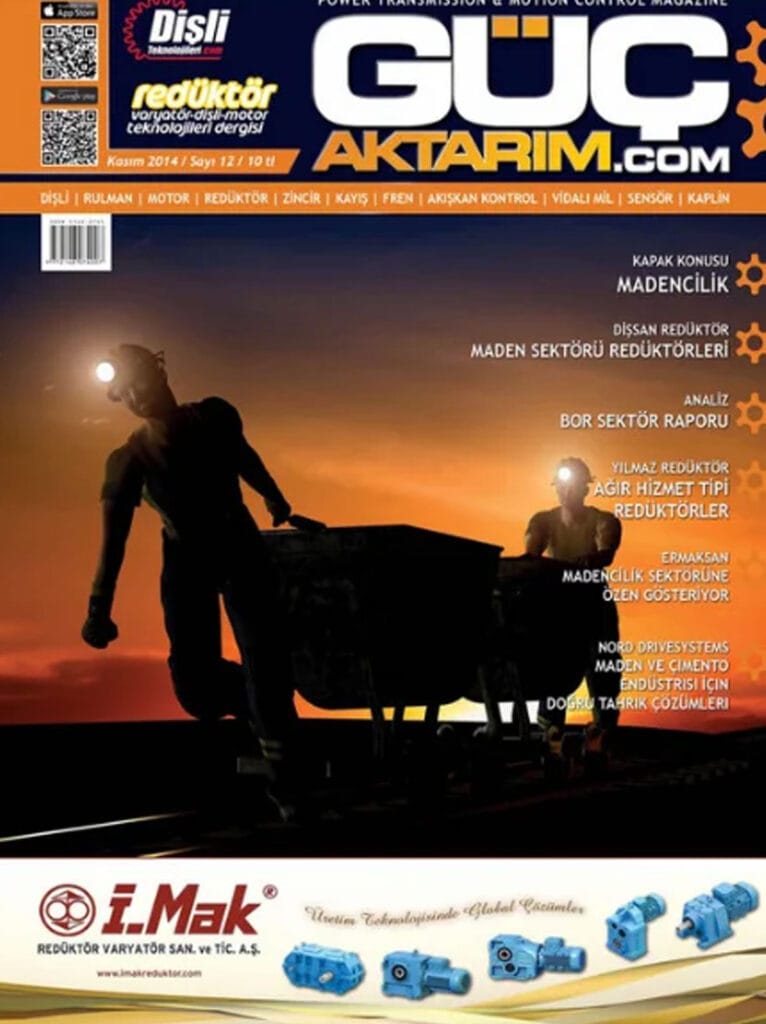 Güç Aktarım Kasım 2014 kapağı