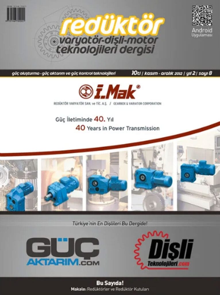 Güç Aktarım Kasım–Aralık 2012 kapağı