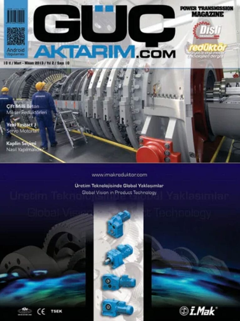 Güç Aktarım Mart–Nisan 2013 kapağı