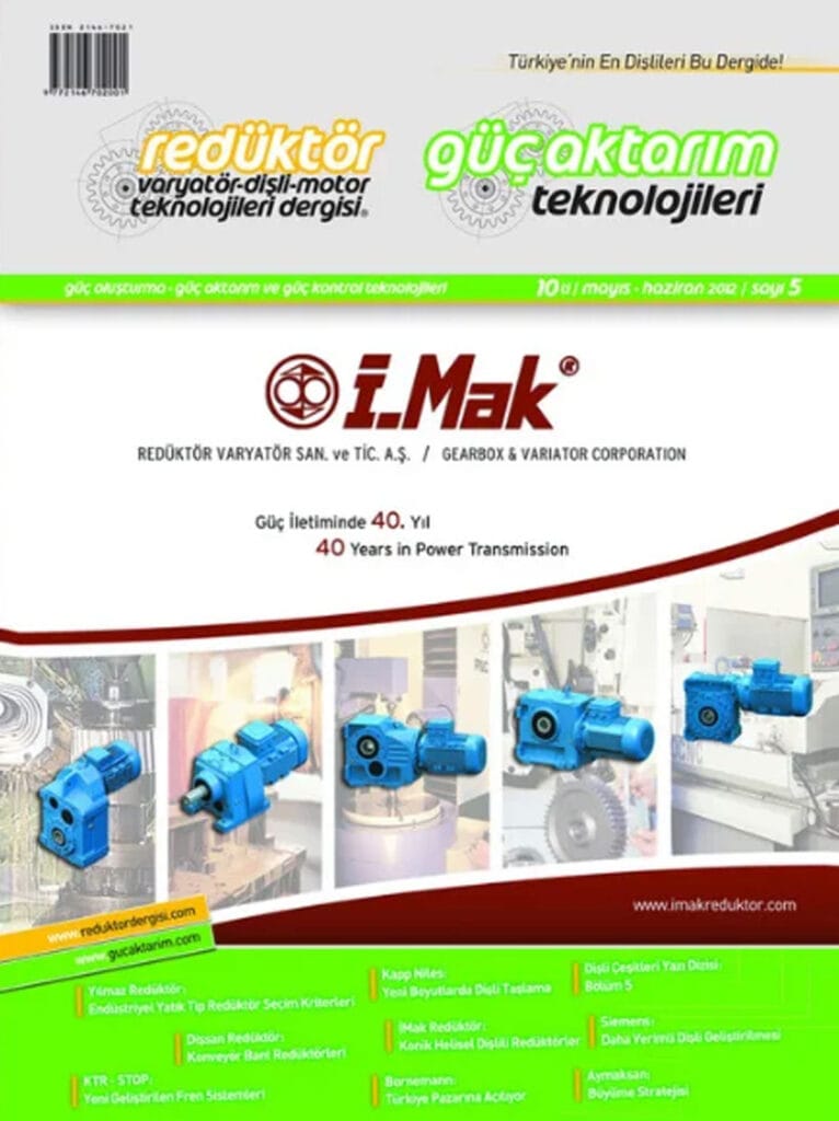 Güç Aktarım Mayıs–Haziran 2012 kapağı