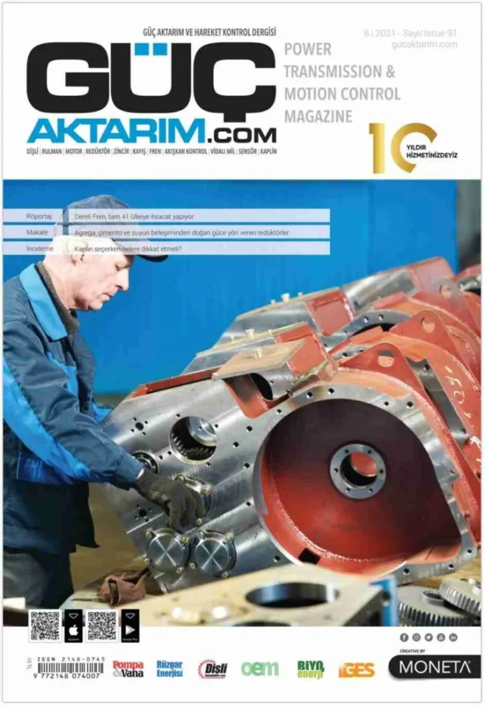 Güç Aktarım Ağustos 2021 kapağı