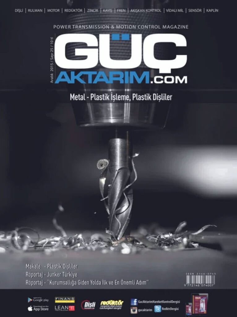 Güç Aktarım Aralık 2015 kapağı