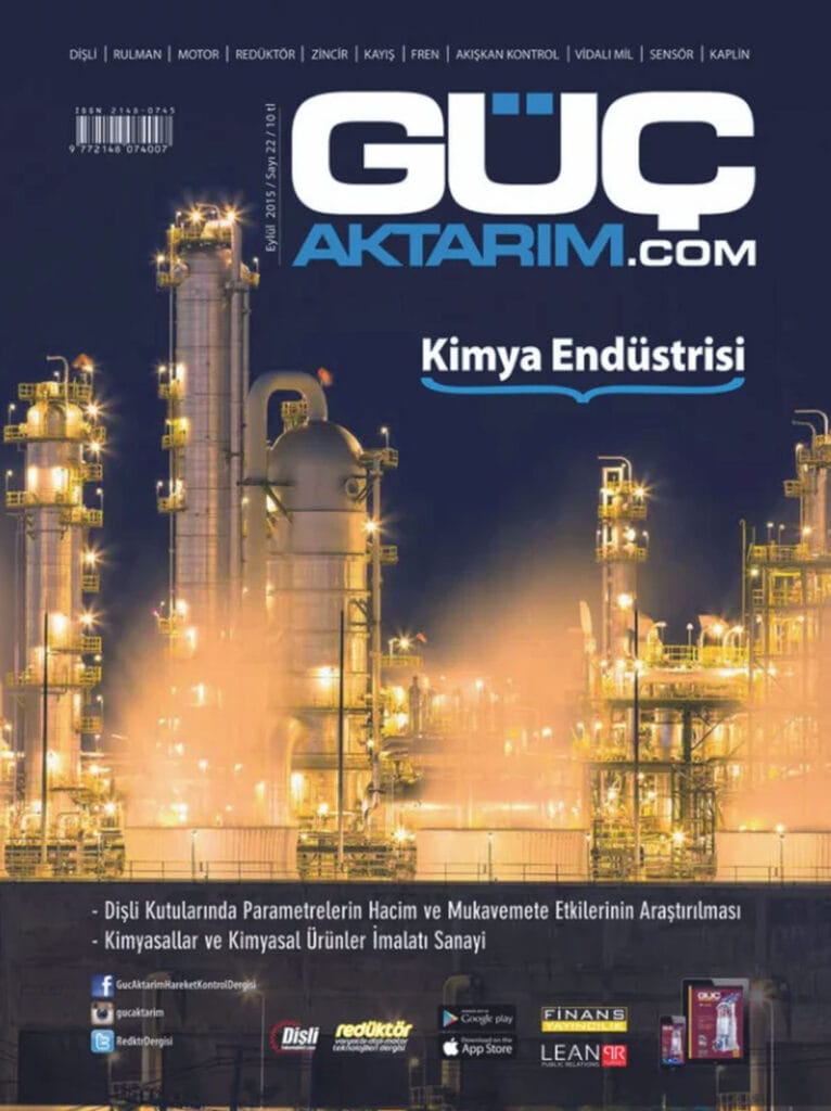 Güç Aktarım Eylül 2015 kapağı