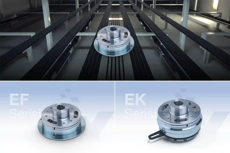 Elektromanyetik fren ve kavrama sistemlerinde aranan özellikler EF ve EK Serilerinde