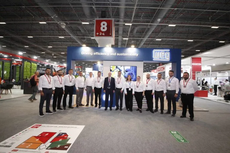 WEG Türkiye standına WIN EURASIA’da yoğun ilgi