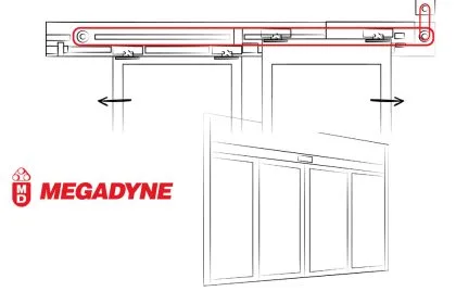 Otomatik kapılar için Megadyne zaman kayışları