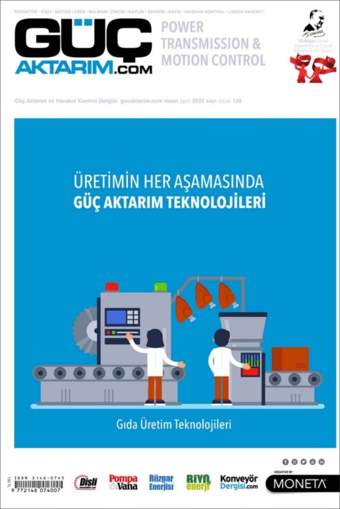 Güç Aktarım Nisan 2025 · Sayı 135 kapağı