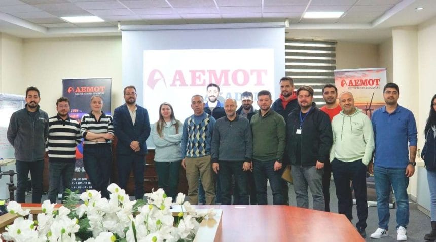 Motor ve generatörlerin gelişim merkezi, AEMOT Akademi ile sektörleri de geliştiriyor