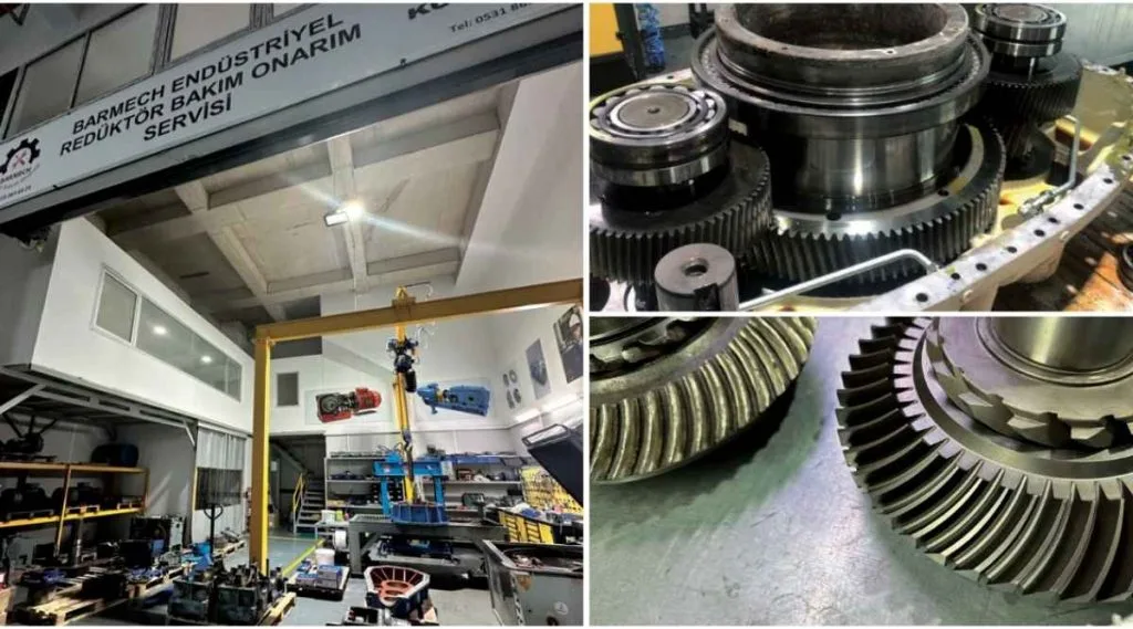 Barmech Redüktör Servisi uzmanlığıyla üretimde kesintisiz güvence
