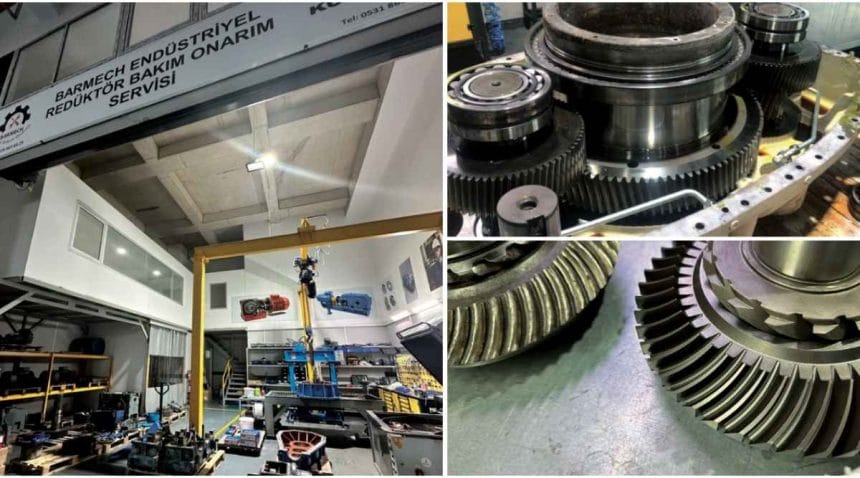 Barmech Redüktör Servisi uzmanlığıyla üretimde kesintisiz güvence