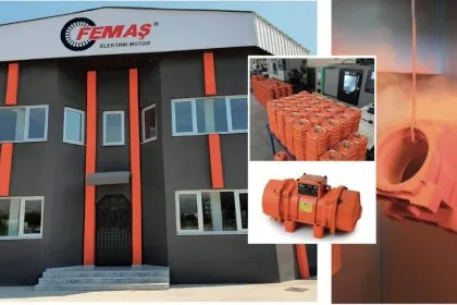 FEMAŞ, vibrasyon motorlarında kaliteyi uygun fiyatla buluşturuyor